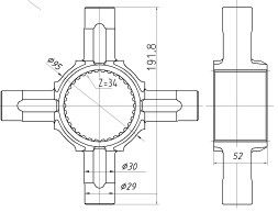 ชุดเมอร์เซเดส - เบนซ์ Differential Spider Gear Kit ความต้านทานการกัดกร่อน 659 353 0020